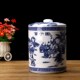 景德镇陶瓷储物罐大号带盖摆件油罐家用密封罐茶具茶叶罐子腌菜坛