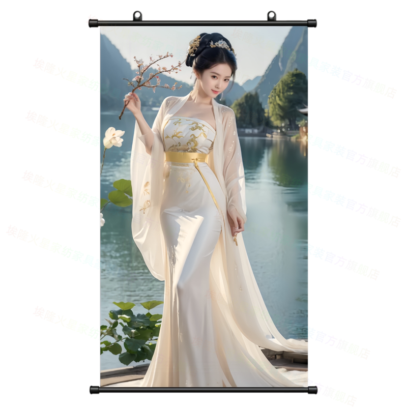 性感美少女挂画客厅书房办公室茶