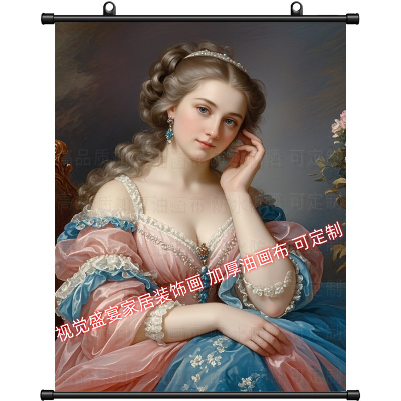 新款欧式性感美女挂画装饰画家居客厅玄关背景墙电视墙办公室装饰