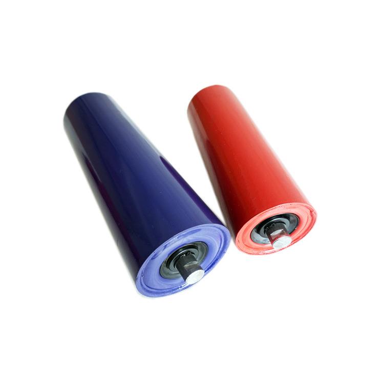 CEMA标准输送机用直径4英寸槽型托辊铁托辊102*280