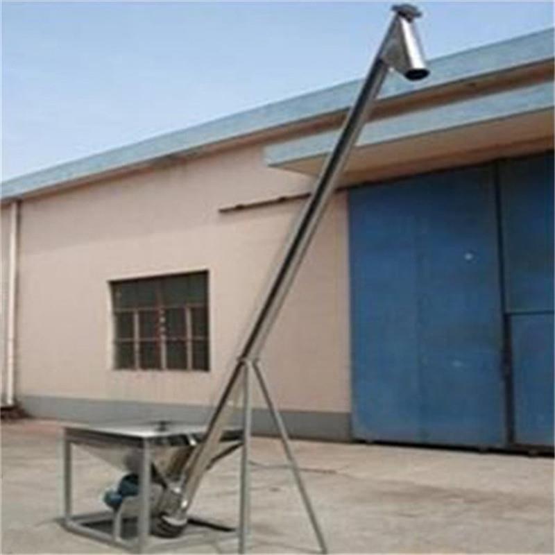 不锈钢蛟龙提升机 面粉圆管式上料机 干粉螺旋提升机Lj3