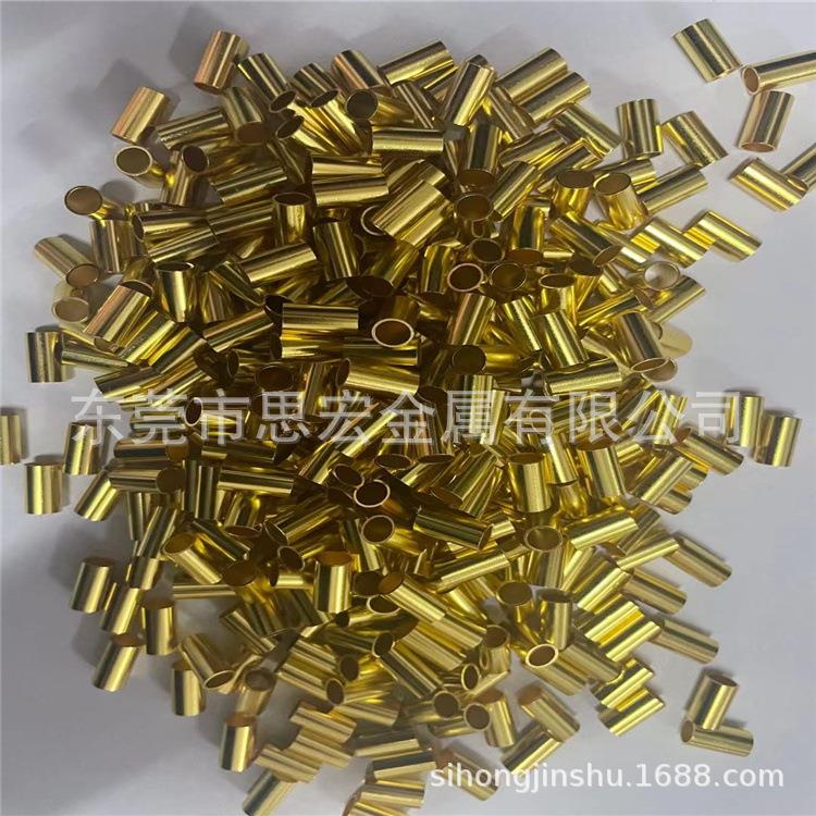 黄铜管，外径4、5、6、7、8、9、10mm壁厚0.5mm黄铜管，铜毛细管