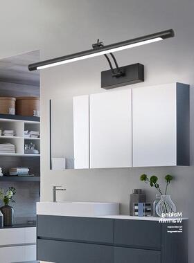 黑色led镜前灯镜柜灯浴室卫生间防潮防雾壁画灯北欧灯化妆镜灯具