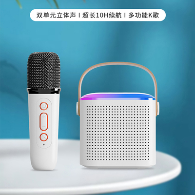 BLINBLIN蓝牙音箱K歌音箱高清音质KTV音效超长续航氛围灯效消原音