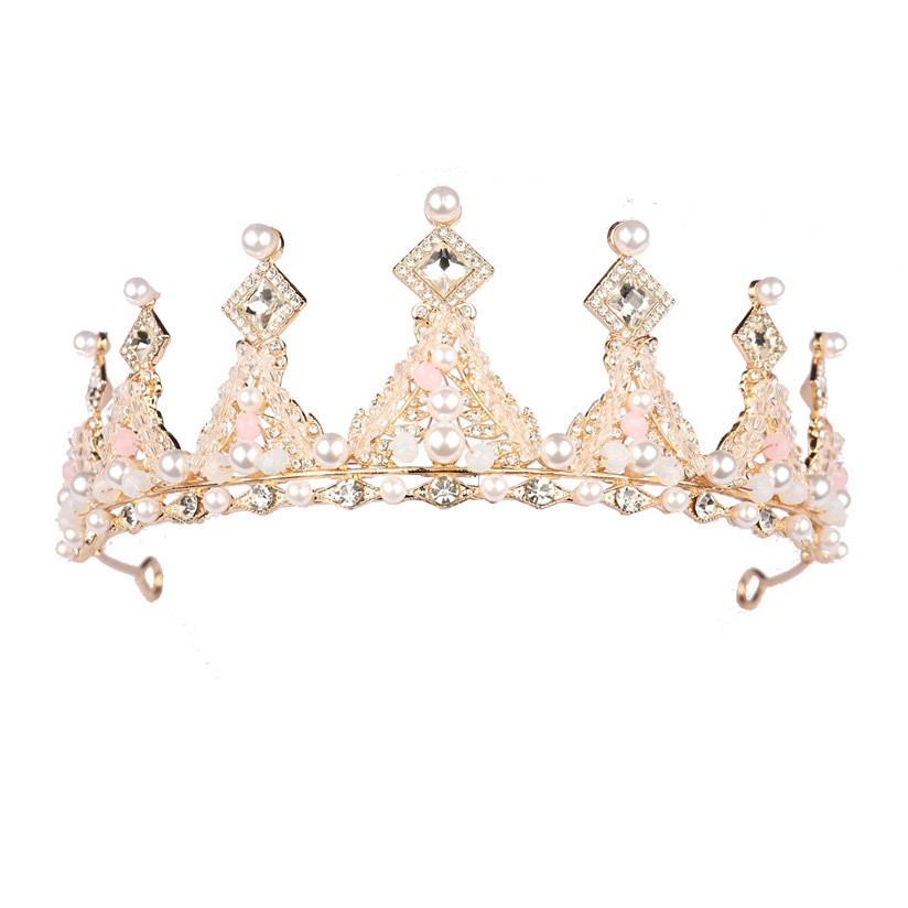 外贸新娘饰品皇冠 舞台表演礼服配饰头饰王冠 18岁成人礼物