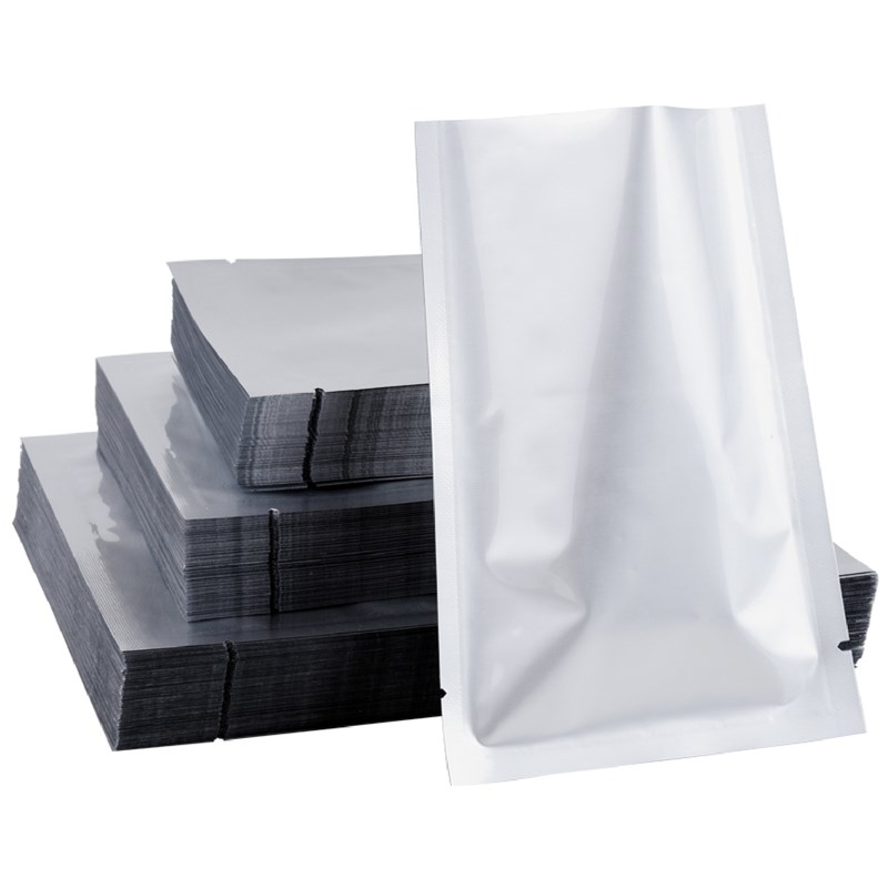 平口铝箔密封真空袋不冷冻压缩抽气塑料熟食保鲜打包热封袋