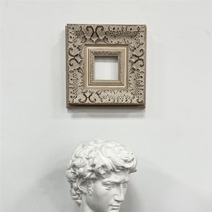 金泰凡画框经典爆裂纹款油画框画框丙烯画框定制接装裱