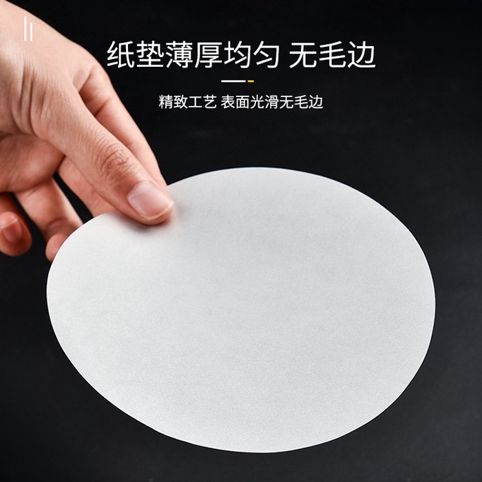 一次性奶茶咖啡防漏纸饮品防溢纸打包封口膜垫片封杯外卖防漏纸