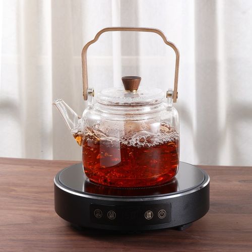 戈米新款电陶炉家用智能电茶炉室内煮茶器耐高温玻璃养生壶煮茶壶