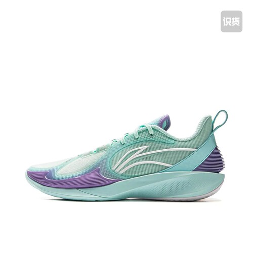 李宁 闪凌2V2 篮球鞋 䨻科技稳定支撑防侧翻轻量高ABPV003-7