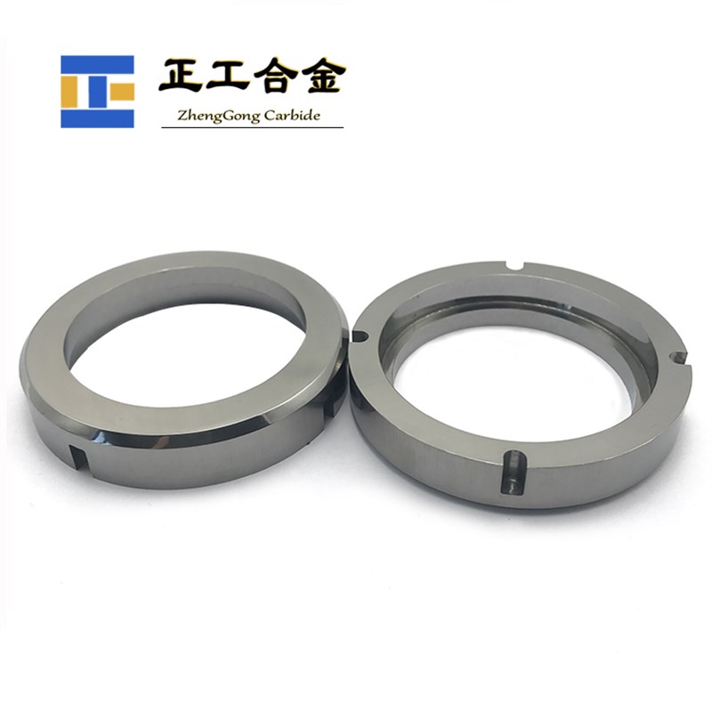 YG8硬质合金动静环 高精度钨钢耐磨环 非标机械密封圆环