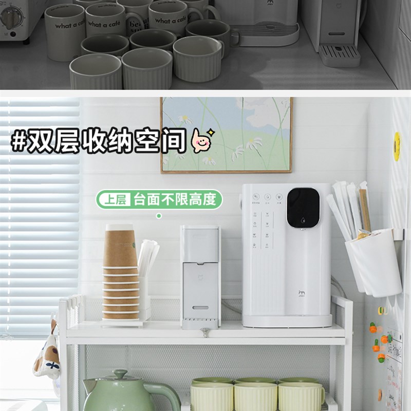 桌面杯子收纳置物架防尘杯架水杯架子客厅水吧办公室咖啡杯收纳柜