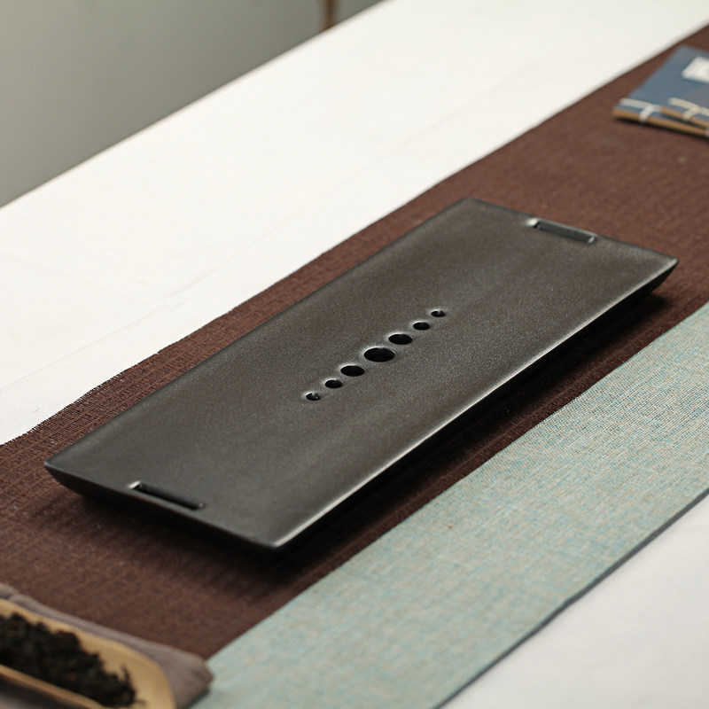 家用陶瓷托盘时尚功夫茶具小茶盘多款长方干泡茶台日式茶道零配件,餐饮具,茶盘,淘宝优惠券,粉丝福利购,淘宝优惠卷