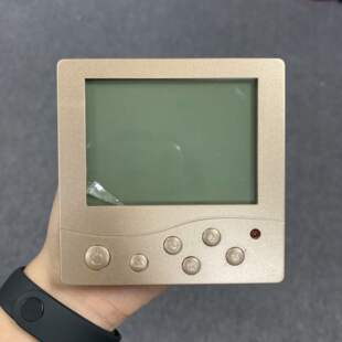 风机盘管温度控制器 中央空调液晶温控器开利触摸屏 三速开关面板