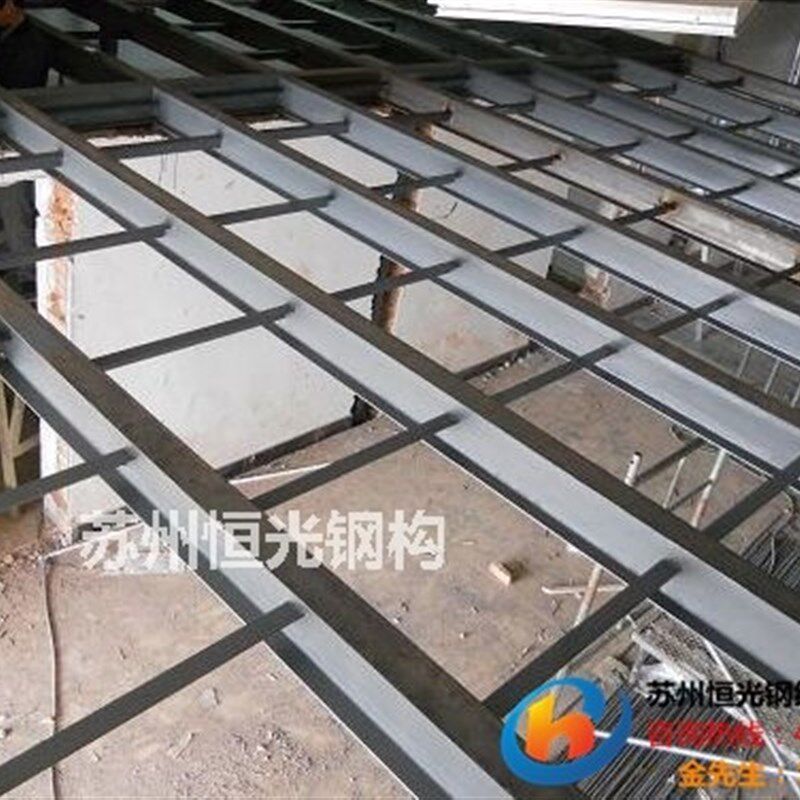 苏州钢结构楼梯平台钢构楼梯阁楼搭建 钢结构