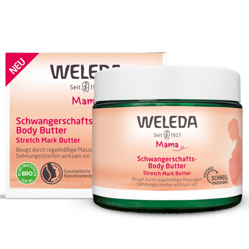 WELEDA维蕾德妊娠纹护理霜150ml