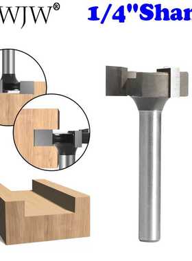 3刃齿T型刀1/4*6.35  6*6.35灰色修边机雕刻机铣刀