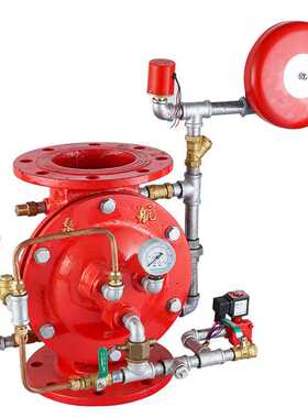 川安直销 雨淋报警阀 ZSFM-150 消防雨淋报警阀 隔膜雨淋阀