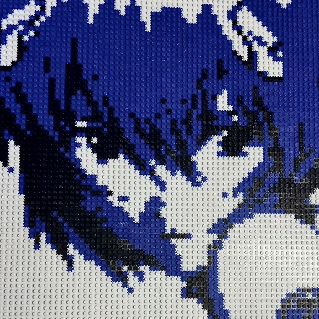 EVA新世纪福音绫波丽明日香破真嗣积木颗粒材料包桌面拼图摆件