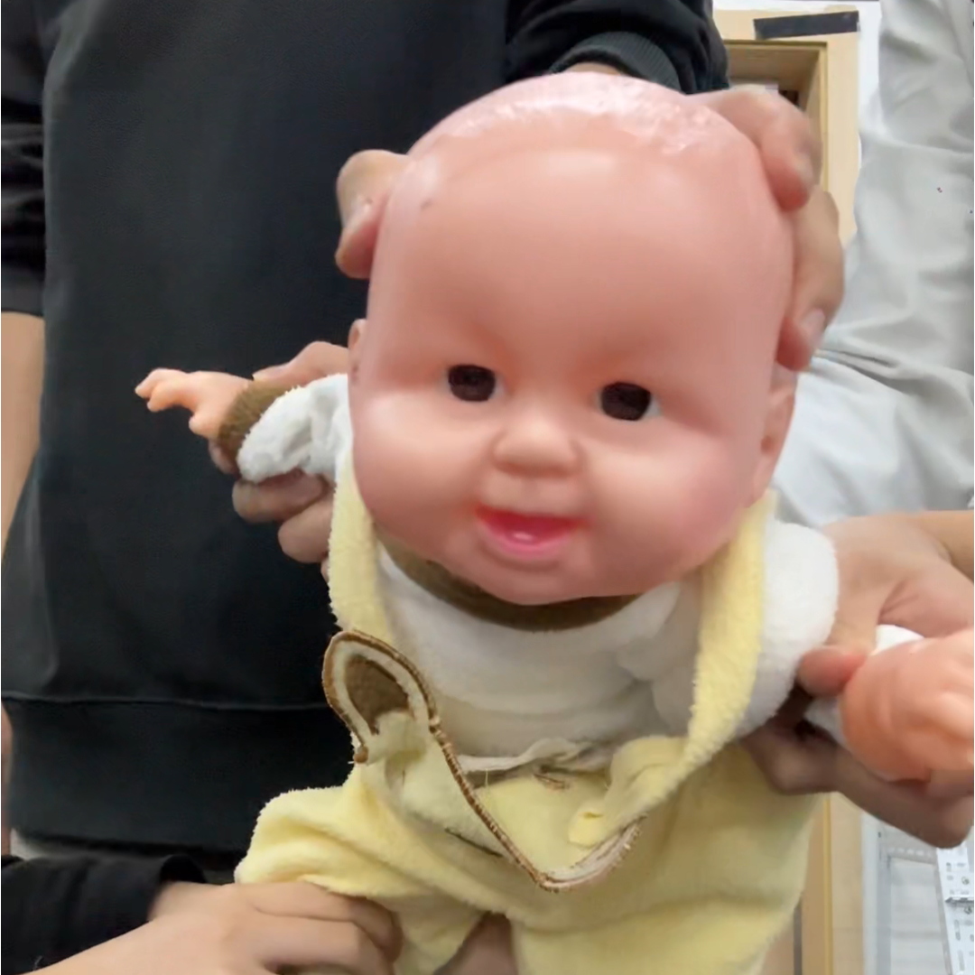 家政月嫂培训仿真娃娃婴儿早教模型超萌育婴师教具儿童假人模特