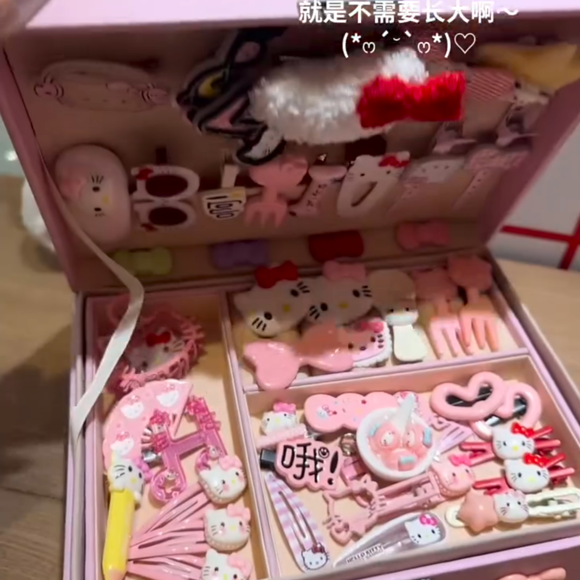 【可爱发夹35个】KT发夹套装BB夹甜美少女心侧边刘海夹卡通头饰组