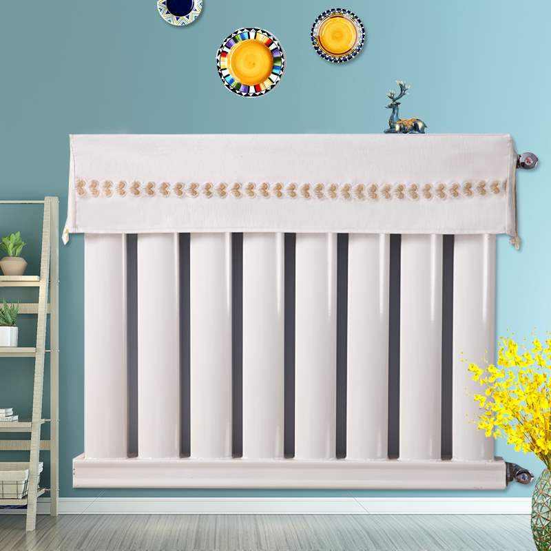 家用暖气片罩客厅卧室水暖T散热器片防熏黑墙装饰防尘罩套定制老