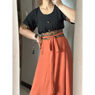 新疆包邮檀栾院4.27日20子褙唐制夏臂半：唐百日常搭00汉服款汉服