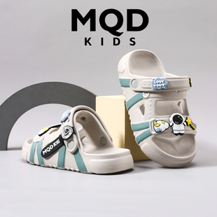 [Q]MQD男童凉拖儿童拖鞋大童男孩夏季家用防滑凉鞋外穿软底沙滩鞋