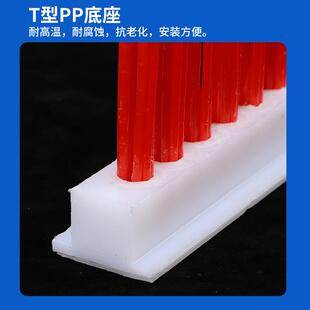 叉车清扫条刷电动清扫叉车刷耐磨扫路扫雪扫废铁屑垃圾叉车扫刷