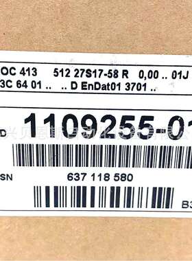 ROC413 512 ID586625-01/1109255-01海德汉原装单圈绝对式编码器