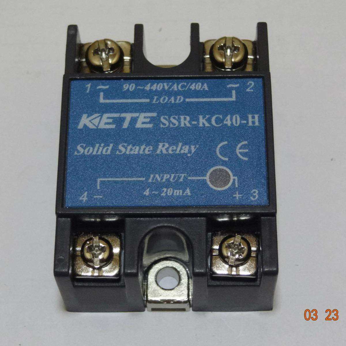 科特固态继电器温度调节控制 SSR-KC40-H 40A