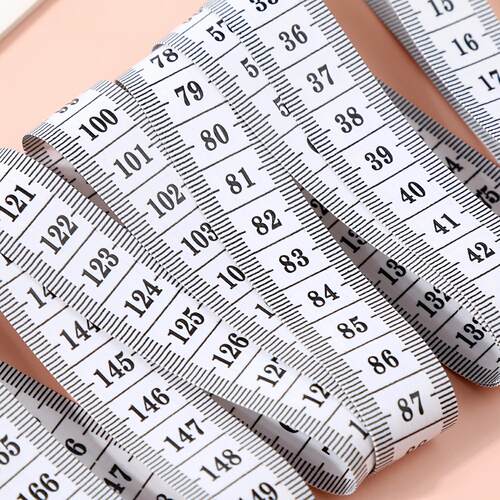 健身三围2.0双公分尺家用测量尺卷尺自动收缩皮尺量衣尺腿围腰围