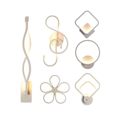 led卧室床头灯调光现代创意简约北欧墙灯艺术壁灯过道走廊楼梯灯