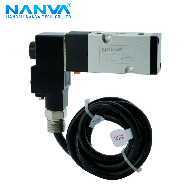 南阀4M310-08-FB 4M310-10 防爆板式电磁阀 二位五通换向电磁阀