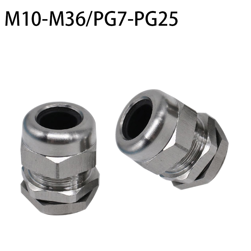 金属电缆接头304不锈钢葛兰头 M10-M36/PG7-PG25