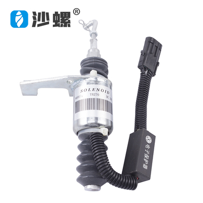 柴油发电机组熄火电磁阀 电子停机控制器油门开关起动熄火控制器