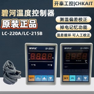 温度差 深圳碧河温差仪 215B 温差控制器带2条传感线 220A
