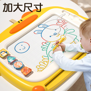 儿童画板家用幼儿磁性写字板可C擦可宝宝画画涂鸦涂色绘画玩具