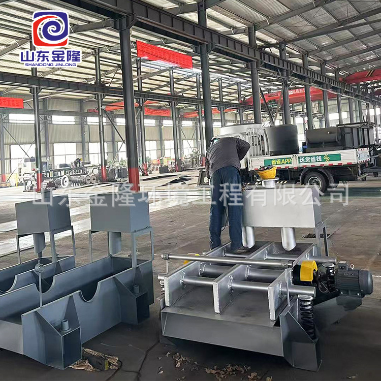 304不锈钢跳筛 自洗式高频振框筛 浆料筛选设备 金隆造纸制浆设备