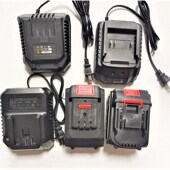伯特里 1q28VF电钻电锯电动扳手角磨机电锤锂电池充电器 伍捷108V