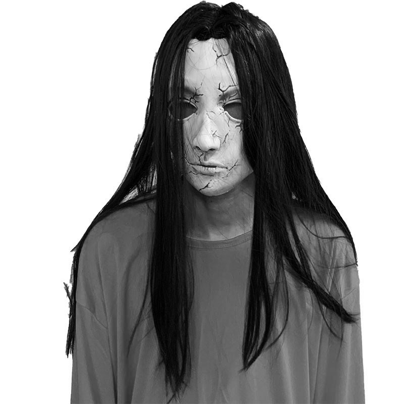 万圣节男女吓g人恐怖鬼脸酒吧装扮玩具密室逃脱吓人道具剧本杀面