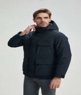 NDK 休闲舒适保暖时尚应季厚外套-214JO14694NV