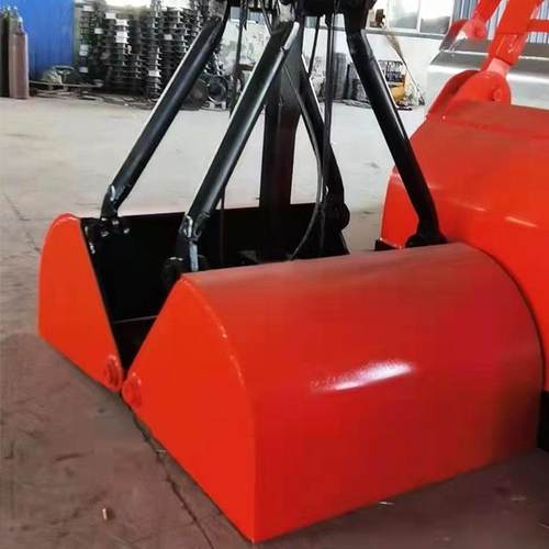 挖机液压贝壳斗河道清淤贝型斗挖掘机土方斗