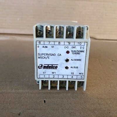 {议价}ADELCO MSCA/E VOLTAGE RELAY MS{可维修}