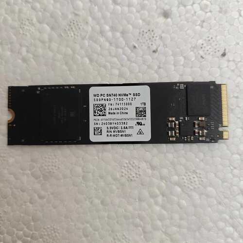 {议价}西部数据WD SN740 1TB NVMe M.2固态硬盘，{可维修}