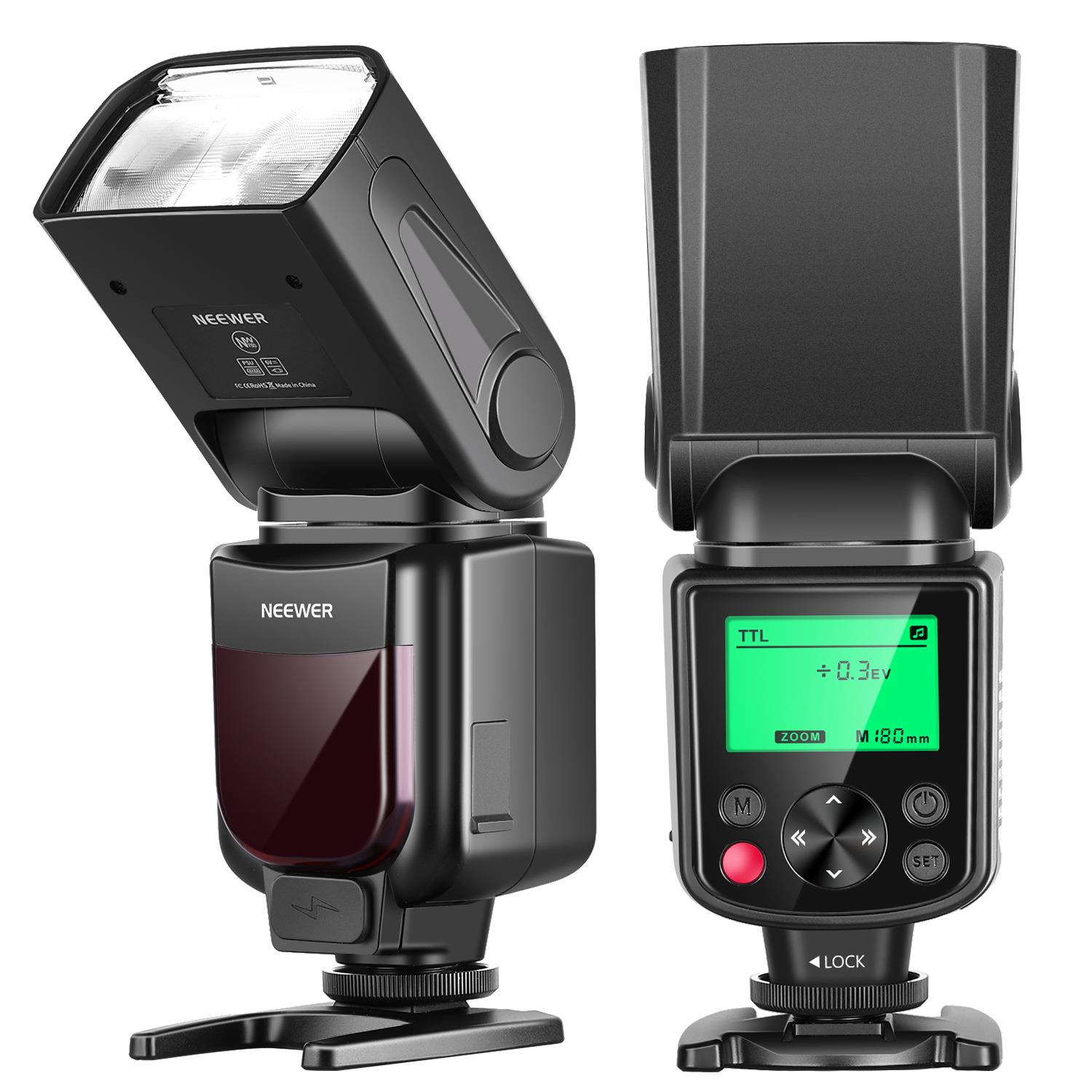 适用尼康750II TTL闪光灯 带LCD显示屏 2020新款