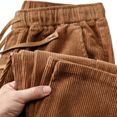 长裤 三伦100%纯棉灯芯绒休闲裤 子 新款 直筒宽松复古卫裤 男士 秋冬季