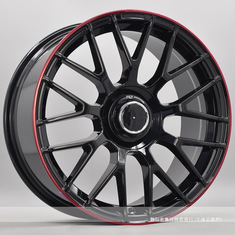 适用于amg奔驰c63轮毂c63c43c200e300s系锻造铝轮毂钢圈胎铃集控