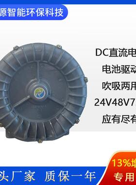 DC直流高压风机RB-033高压环形风机曝气直流风机DC有刷无刷电机