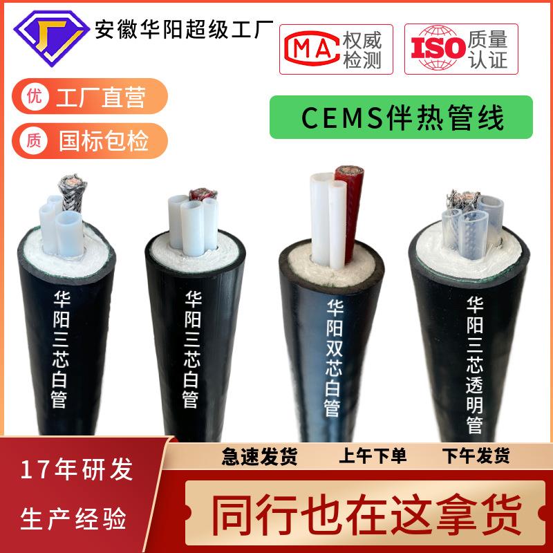 伴热电缆K-JL2200-D42-PTFE2*φ6*4-b-CVC-SC烟气伴热采样管线